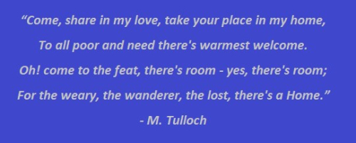 Come share in my love