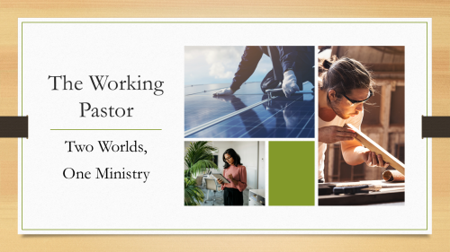 Working pastor
