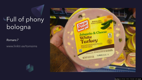 Full of phony bologna 