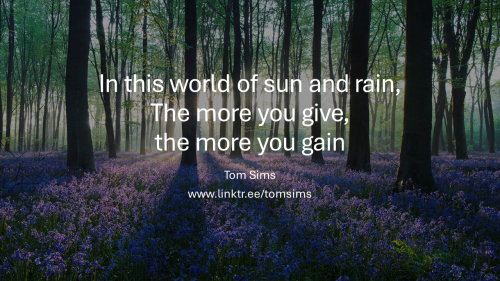 Give and gain