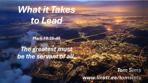 What it takes to lead