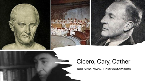 Cicero  Cary  Cather