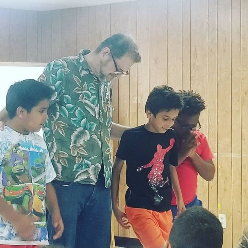 Prayer time at grannys