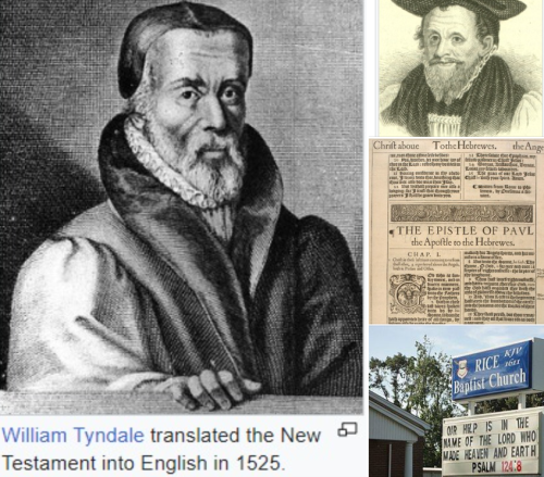 Tyndale 500 years