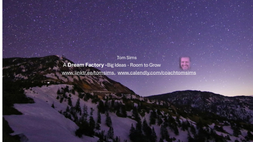 A Dream Factory -big ideas - room to grow 2 A Dream Factory -big ideas - room to grow 2