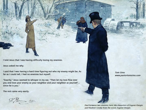 Love enemies - why not